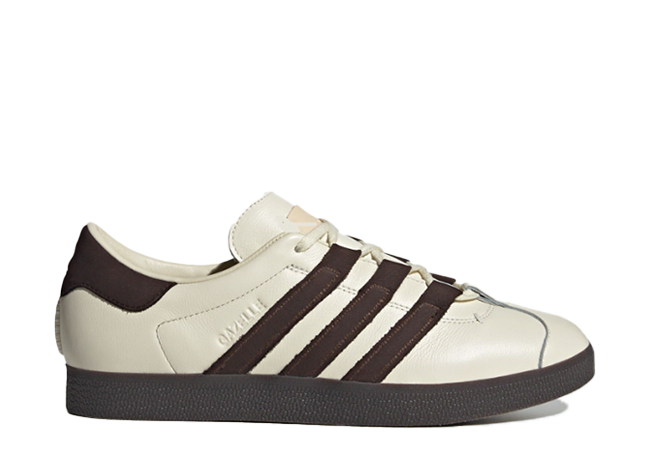 フットインダストリー × アディダス オリジナルス ガゼル "クリームホワイト/ダークブラウン/コアブラック"