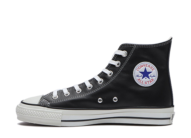 Billy's別注 Converse Leather All Star J Hi "Billy's Black" Billy's Black/White