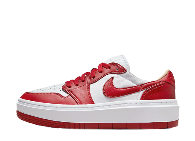 Nike WMNS Air Jordan 1 Low Elevate "Fire Red" Fire Red/White