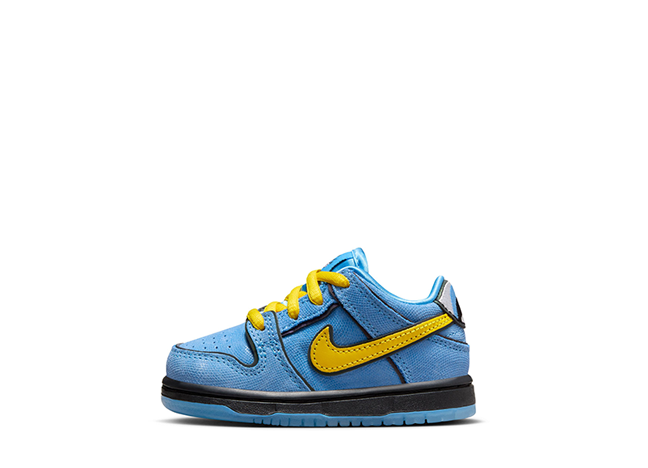 The Powerpuff Girls × Nike SB Td Dunk Low Pro QS "Bubbles" Blue Chill/Deep Royal Blue