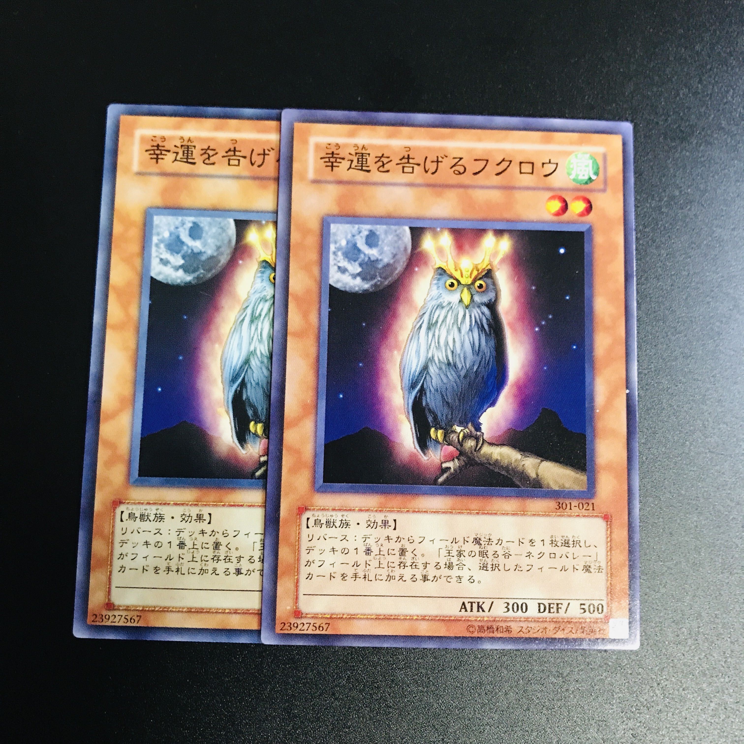 幸運を告げるフクロウ