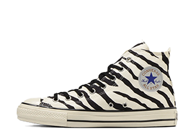 Convers All Star US Zebra Hi "White" White/Black
