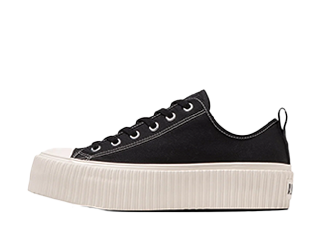 Convers All Star (R) Lifted Ribtape OX "Black/Off White"