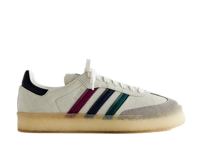 KITH Ronnie Fieg × Clarks × adidas Originals 8th Street Samba Kithmas "Collegiate Green/White"