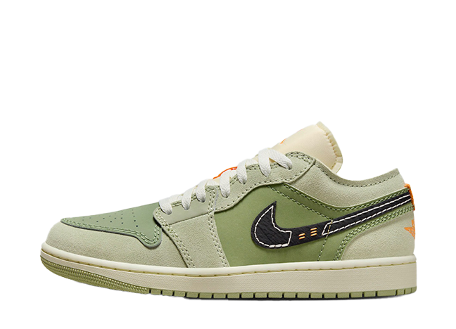 ナイキ エアジョーダン1 ロー SE クラフト "ライトオリーブ/ブラック/アンスラサイト"