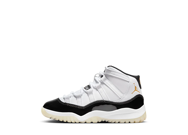 ナイキ Gs エアジョーダン11 レトロ "グラティテュード" ブラック/ホワイト