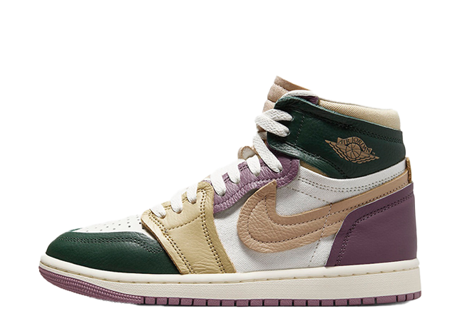 ナイキ ウィメンズ エアジョーダン1 ハイ MM "ギャラクティックジェイド" ギャラクティックジェイド/デザイート