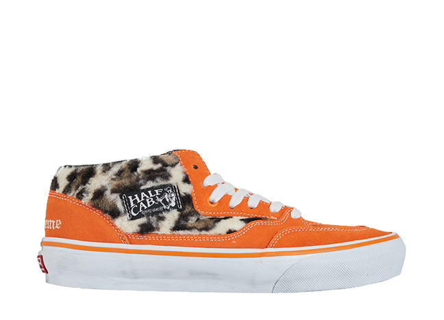 シュプリーム × バンズ レオパード ハーフキャブ "オレンジ/ブラウン/ホワイト"
