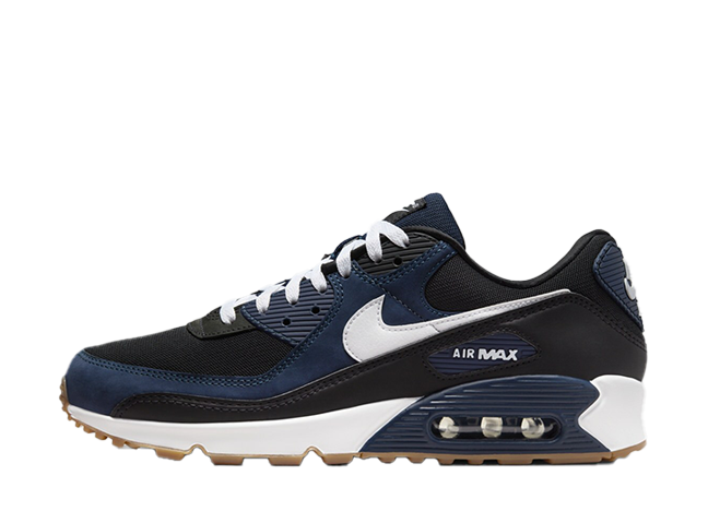 Nike Air Max 90 "Midnight Navy" Midnight Navy/Black/Gum Medium Brown/White