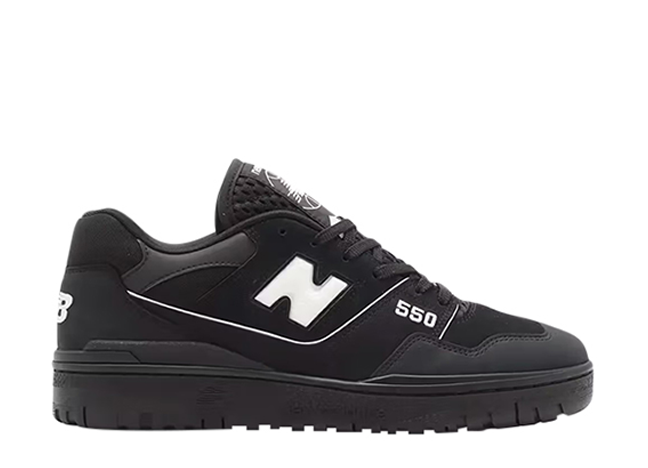 atmos別注 New Balance 550 "Back in Black" Black/White