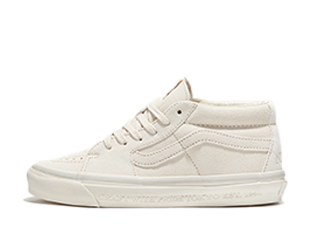 ネイバーフッド × バンズ スケートミッド83 DX "ナチュラル/ナチュラル"