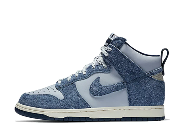 Notre × Nike Dunk High "Blue Void/White"