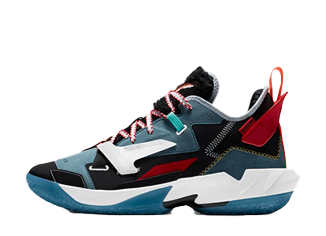 ファセッタズム × ナイキ ジョーダン ワイノット ゼロ4 "ブラック/ブルー/レッド/ブラック/グレー"