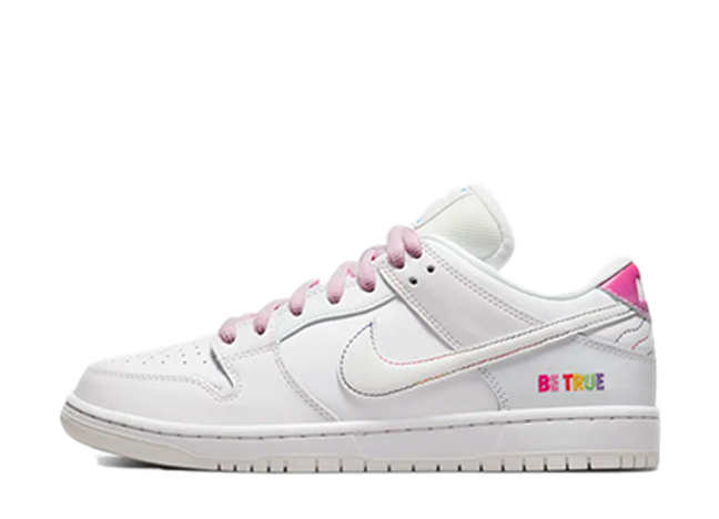 Nike SB Dunk Low "Be True" Summit White/Pink