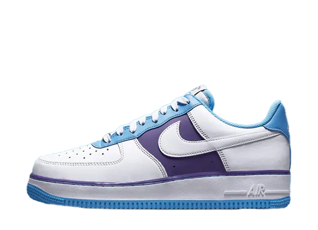 NBA × Nike Air Force 1 Low "Lakers" White/Coast/field Purple