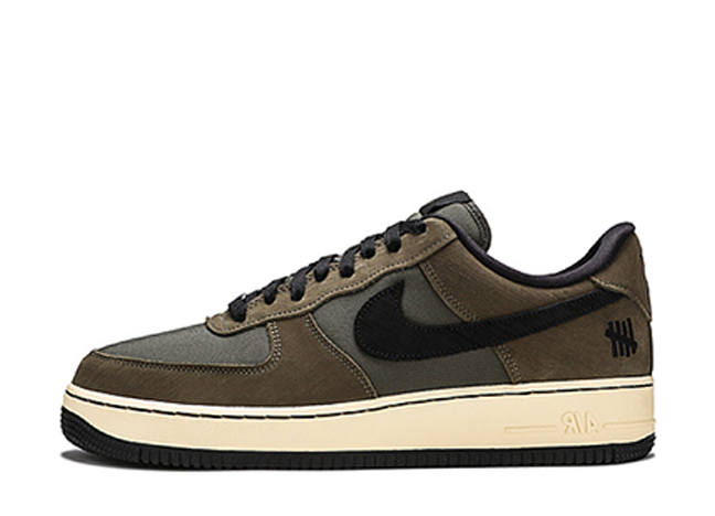 UNDEFEATED × Nike Air Force 1 Low "Olive/Black"