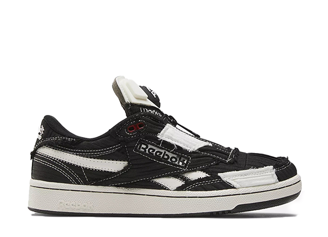 マーケット × リーボック クラブC 85 ポンプ "ブラック/ホワイト"