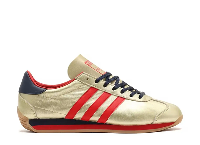 adidas Originals Country OG "Gold Metallic/Better Scarlet"