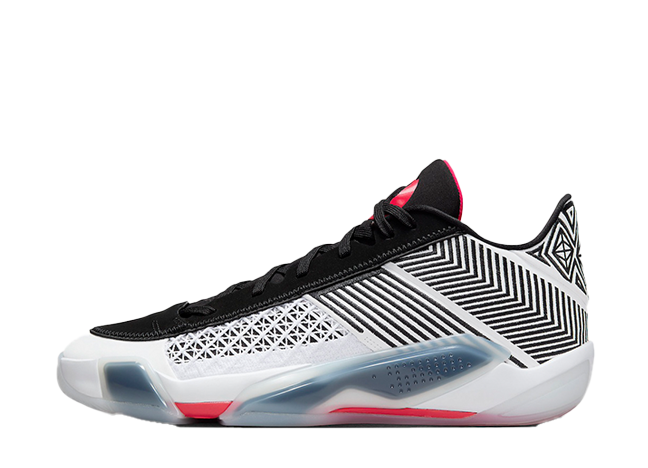 ナイキ エアジョーダン38 ロー "ファンダメンタル" ホワイト/ブラック/サイレンレッド