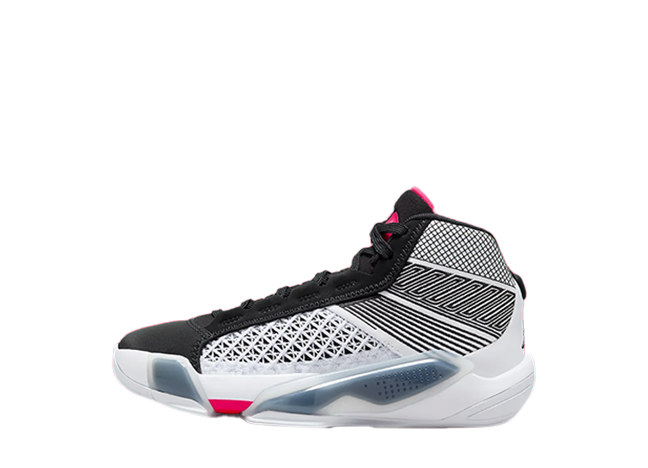 Nike Air Jordan 38 Gs Low "Fundamental" White/Black/Siren Red