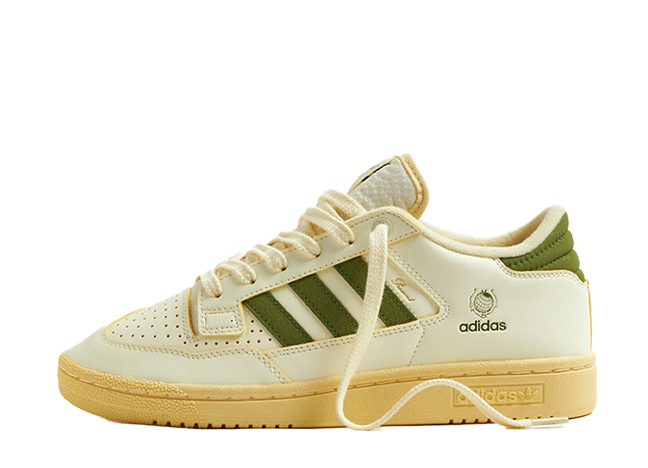エンド × アディダス オリジナルス センテニアル ロー "プレゼント" クリームホワイト/フォーカスオリーブ/ガム