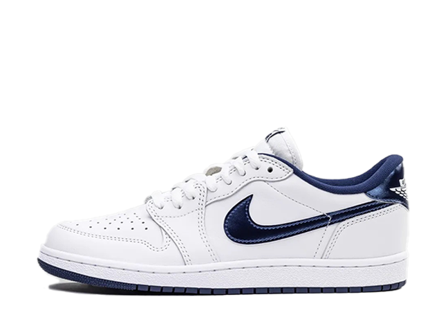 Nike Air Jordan 1 Low '85 "Metallic Blue/White" (2024)