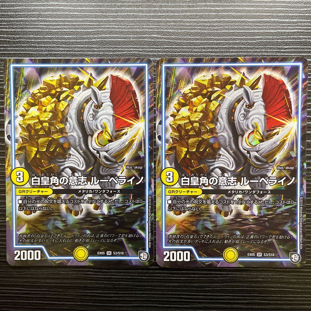 白皇角の意志 ルーベライノ