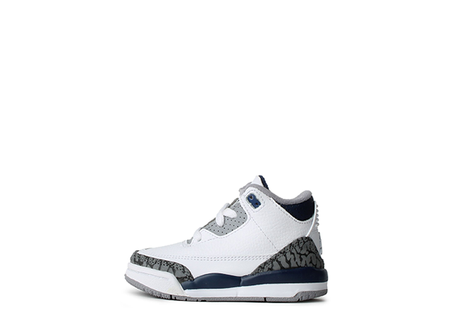 ナイキ エアジョーダン3 Td レトロ "ネイビーセメント/ホワイト"