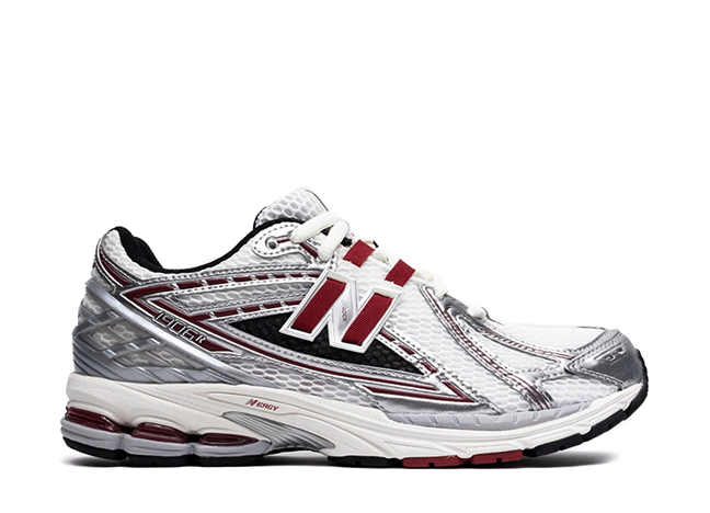 New Balance 1906R "Silver Metalic/Classic Crimson"