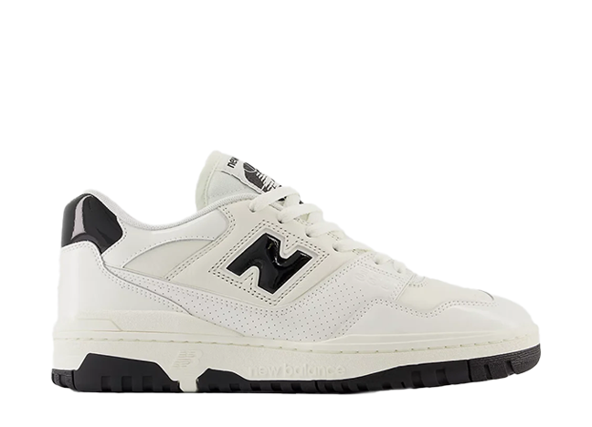 ニューバランス 550 "シーソルトパテント" ホワイト/ブラック