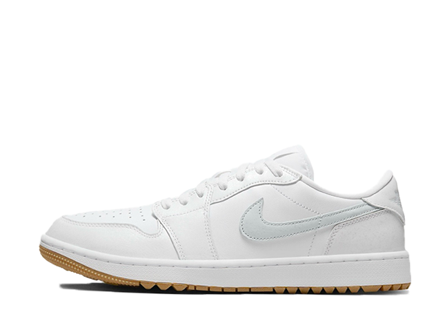 ナイキ エアジョーダン1 ロー ゴルフ "ホワイトガム" ホワイト/ピュアプラチナム/ガム/ミディアムブラウン