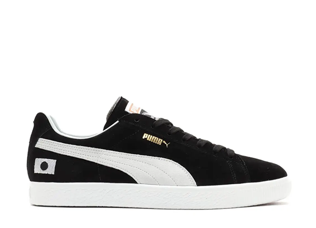 ジェシーマックファーデン × アトモス × プーマ スウェード VTG MIJ "ブラック/ホワイト"