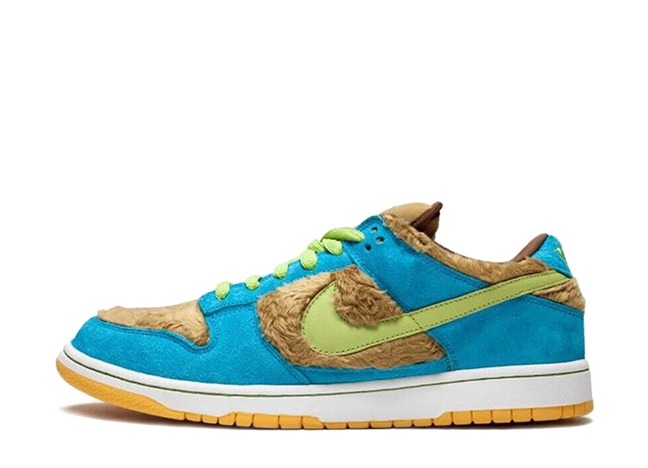 Nike SB Dunk Low "Baby Bear" Light Umber/Grasshopper Tersie