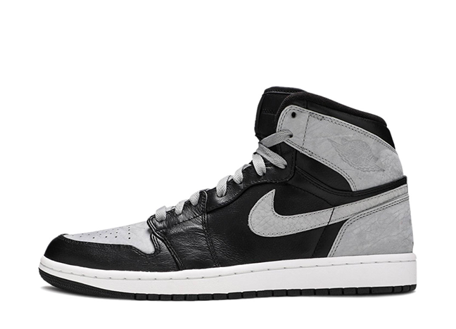 ナイキ エアジョーダン 1 レトロ ハイ "シャドー" ブラック/シャドーグレー/ホワイト