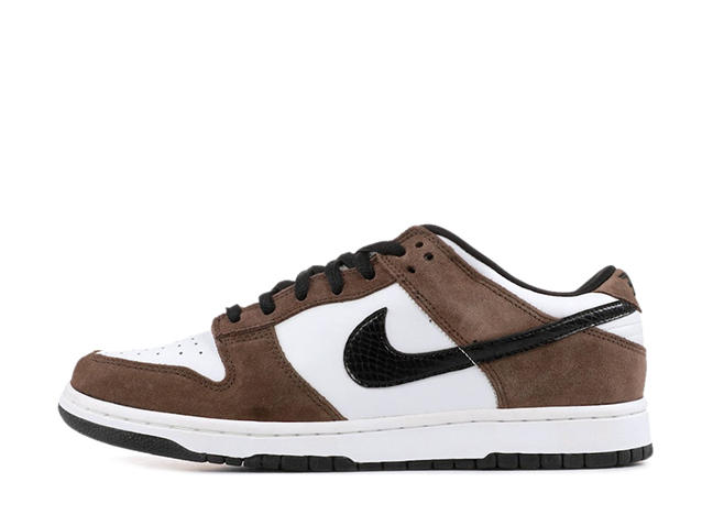Nike SB Dunk Low "Trail End Brown" White/Black/Trail End Brown