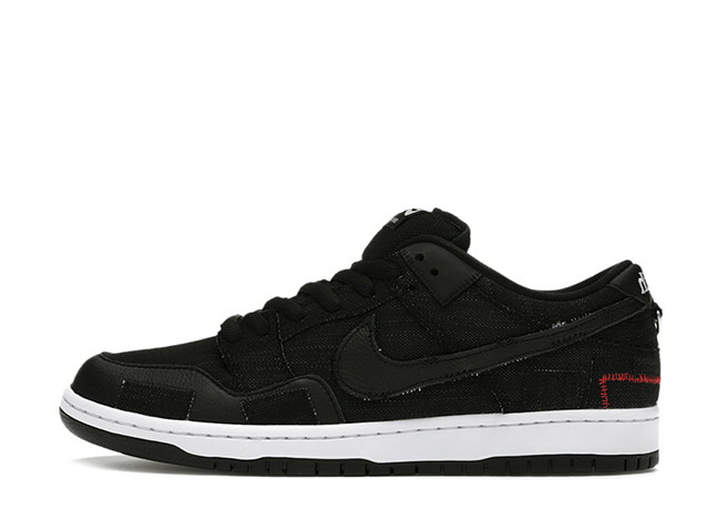 Wasted Youth × Nike SB Dunk Low "Black/White/University Red"