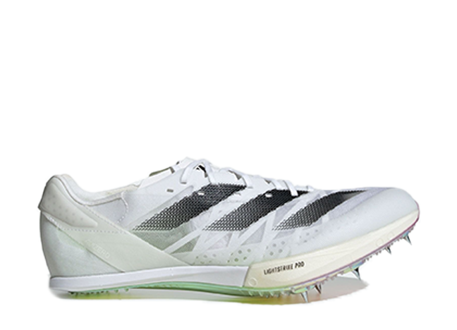 アディダス アディゼロ プライム SP 2.0 トラック アンド フィールド ライトストライク "フットウェアホワイト" フットウェアホワイト/コアブラック/グリーンスパーク