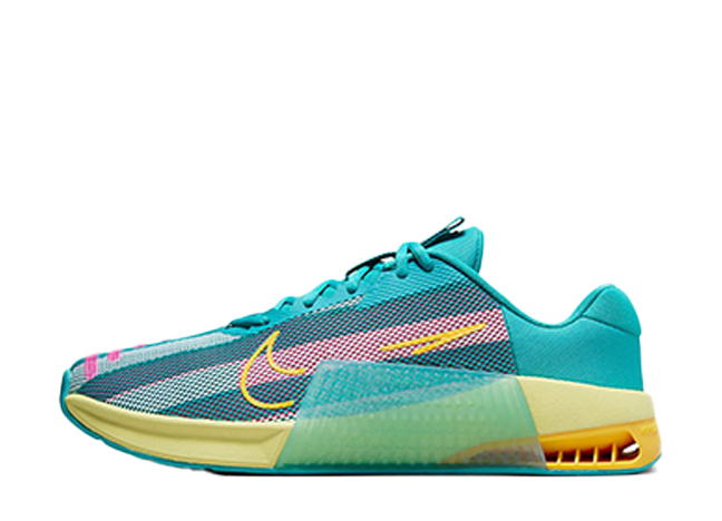 Nike Metcon 9 AMP "Dusty Cactus" Dusty Cactus/Glacier Blue/Laser Orange/Fierce Pink"