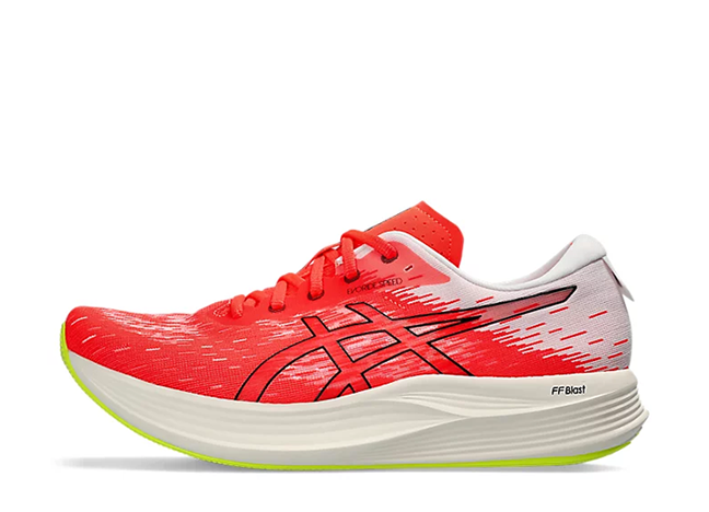 Asics EvoRide Speed 2 Wide "Sunrise Red" Sunrise Red/Black