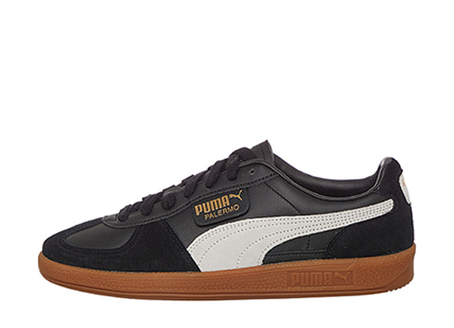Puma Palermo Leather "Puma Black" Puma Black/Feather Gray/Gum
