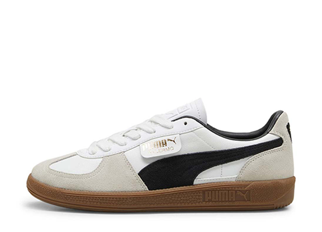 Puma Palermo Leather "Puma White" Puma White/Vapor Gray/Gum