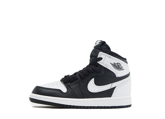 ナイキ PS エアジョーダン1 レトロ ハイ OG "ブラック" ブラック/ホワイト