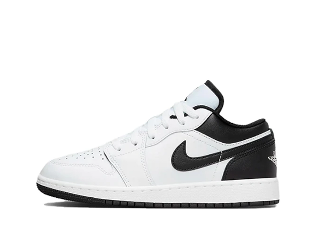 ナイキ GS エアジョーダン1 ロー "ホワイト" ホワイト/ブラック