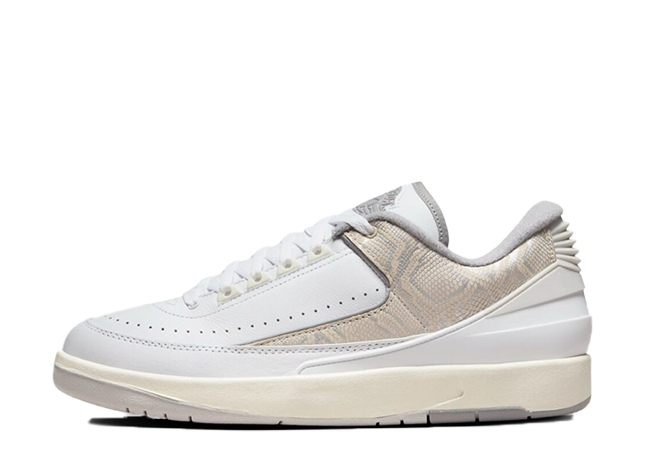 Nike Air Jordan 2 Retro Low "Python/White"