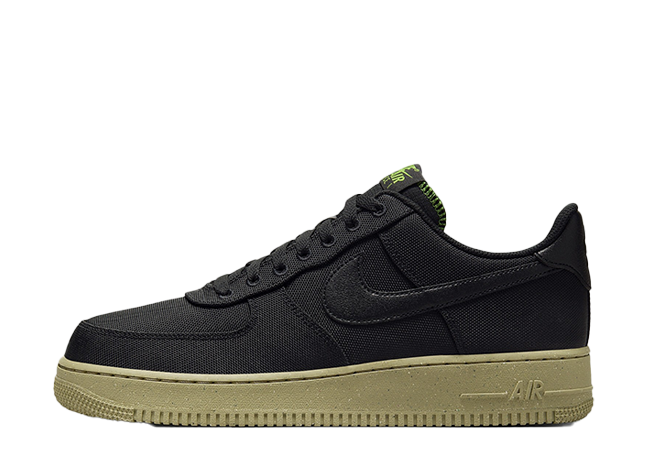 Nike Air Force 1 Low '07 LV8 "Black" Black/Neutral Olive/Chlorophyll