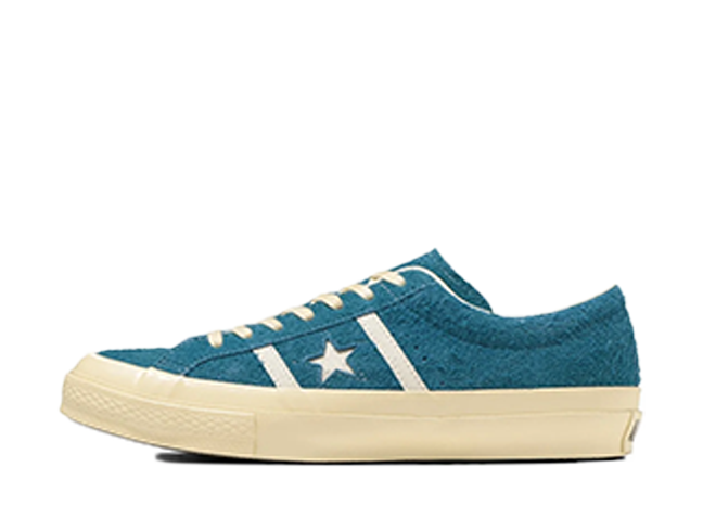 Convers Star&Bars US Suede "Turquoise/White"
