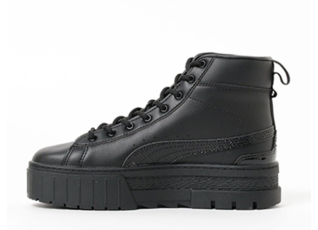 レイ ビームス × プーマ ウィメンズ メイズ ミッド "プーマブラック/プーマブラック"