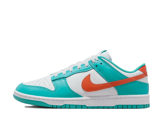ナイキ ダンク ロー "マイアミ ドルフィンズ" コズミッククレイ/ホワイト