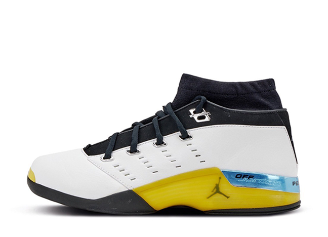 ナイキ エアジョーダン17 ロー "ライトニング" ホワイト/ライトニング/ブラック/クローム