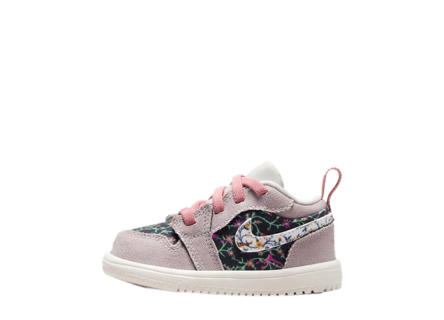 Nike TD Air Jordan 1 Low ALT SE "Platinum Violet/Anthracite/Red Stardust/Sail